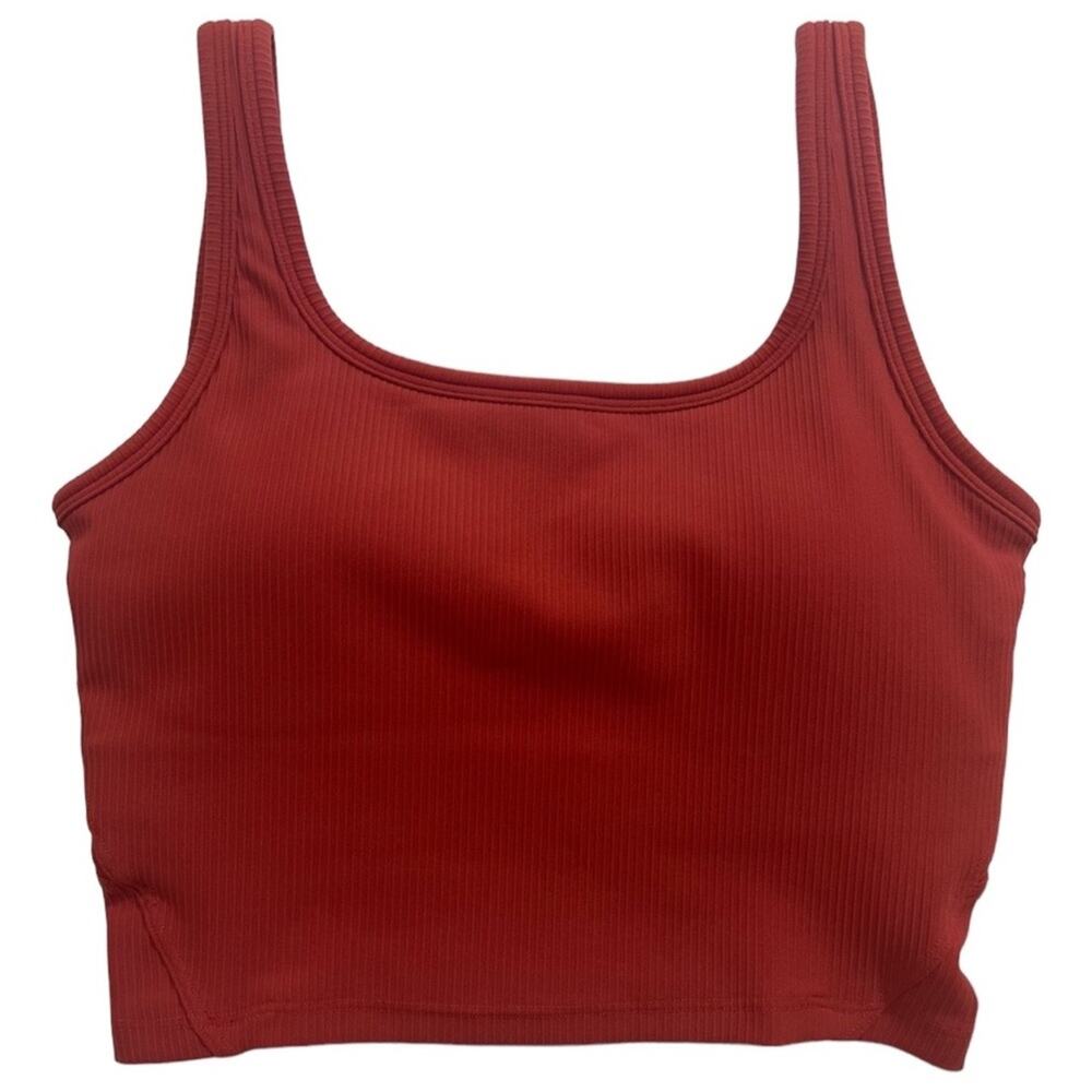 Boutique Ribbed Sports Cropped Bra ~ NWOT